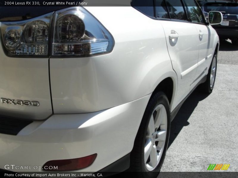 Crystal White Pearl / Ivory 2004 Lexus RX 330