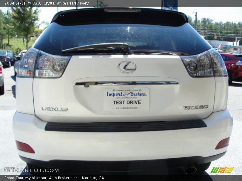 Crystal White Pearl / Ivory 2004 Lexus RX 330