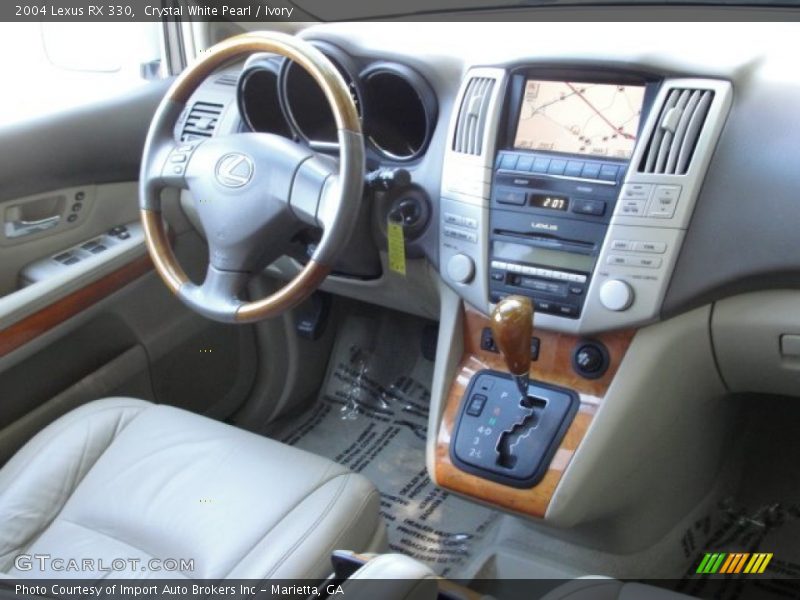 Crystal White Pearl / Ivory 2004 Lexus RX 330