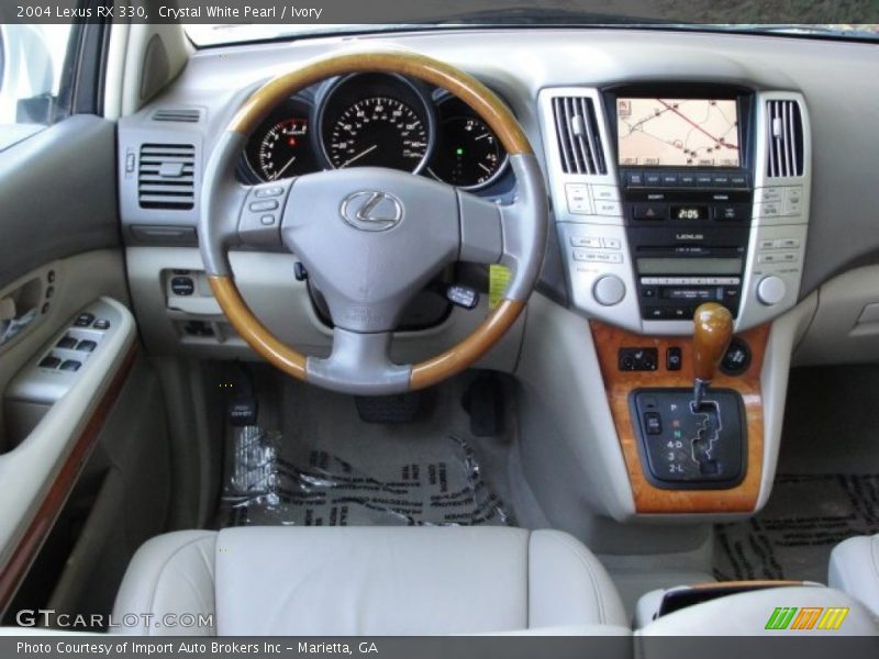 Crystal White Pearl / Ivory 2004 Lexus RX 330