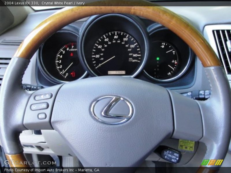 Crystal White Pearl / Ivory 2004 Lexus RX 330