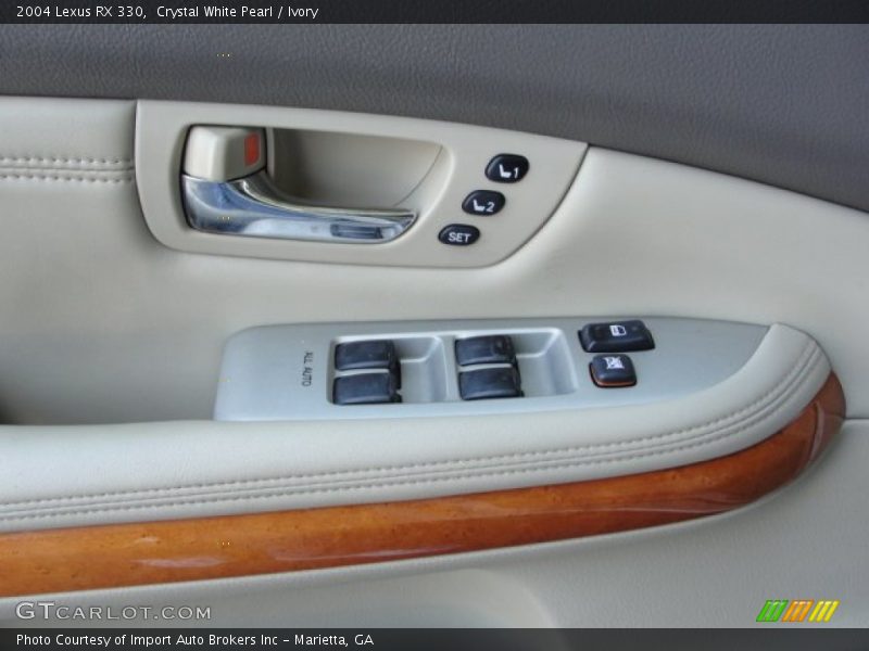 Crystal White Pearl / Ivory 2004 Lexus RX 330