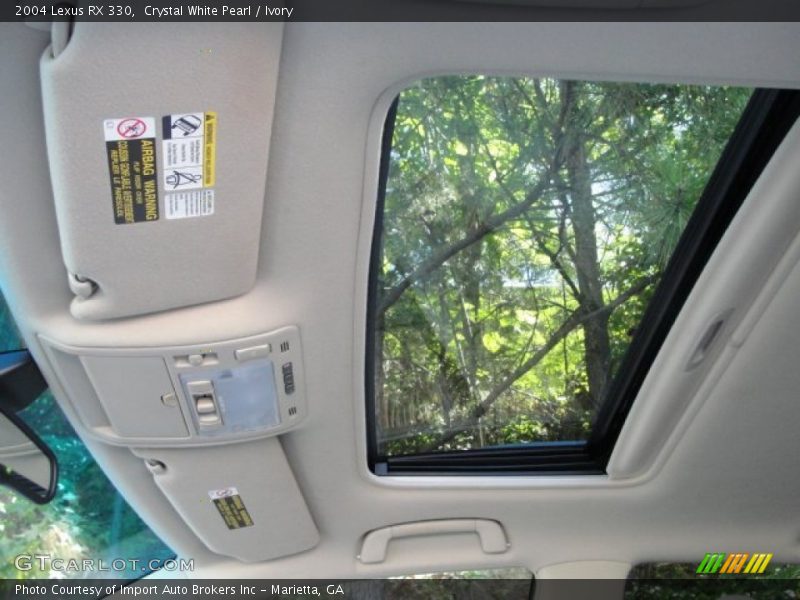 Crystal White Pearl / Ivory 2004 Lexus RX 330