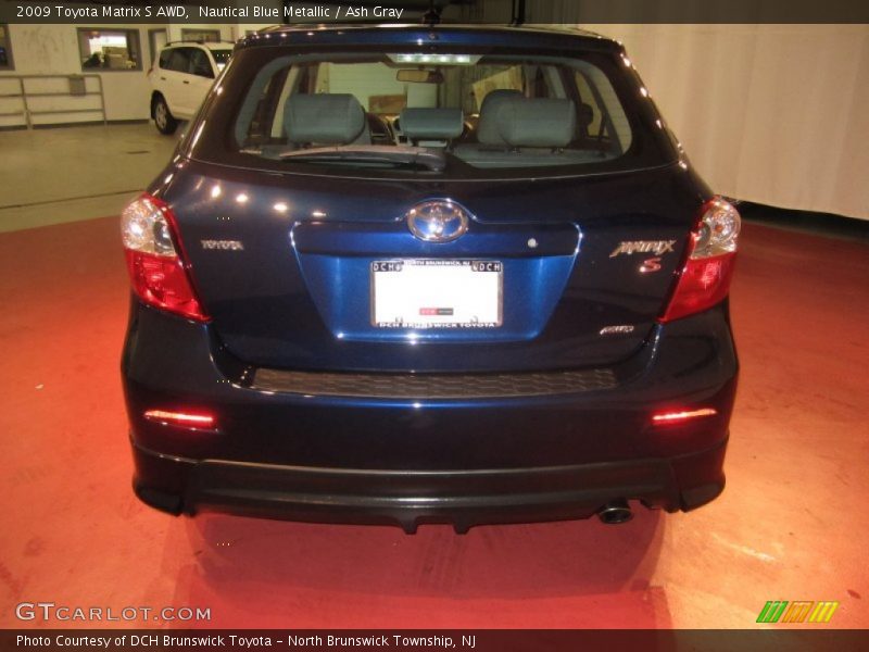Nautical Blue Metallic / Ash Gray 2009 Toyota Matrix S AWD