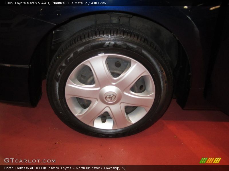 Nautical Blue Metallic / Ash Gray 2009 Toyota Matrix S AWD