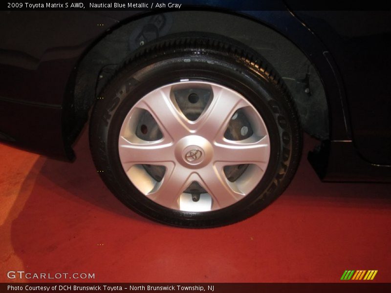 Nautical Blue Metallic / Ash Gray 2009 Toyota Matrix S AWD