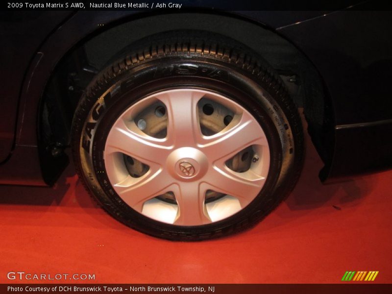 Nautical Blue Metallic / Ash Gray 2009 Toyota Matrix S AWD
