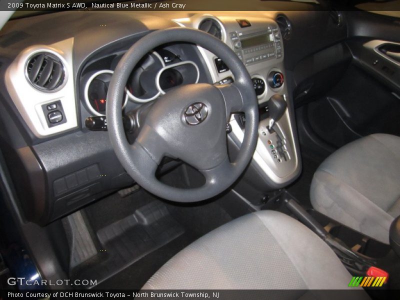 Nautical Blue Metallic / Ash Gray 2009 Toyota Matrix S AWD