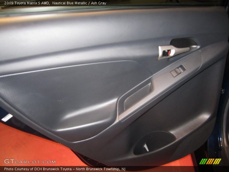 Nautical Blue Metallic / Ash Gray 2009 Toyota Matrix S AWD
