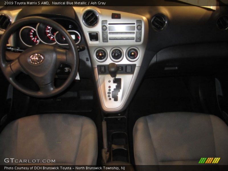 Nautical Blue Metallic / Ash Gray 2009 Toyota Matrix S AWD
