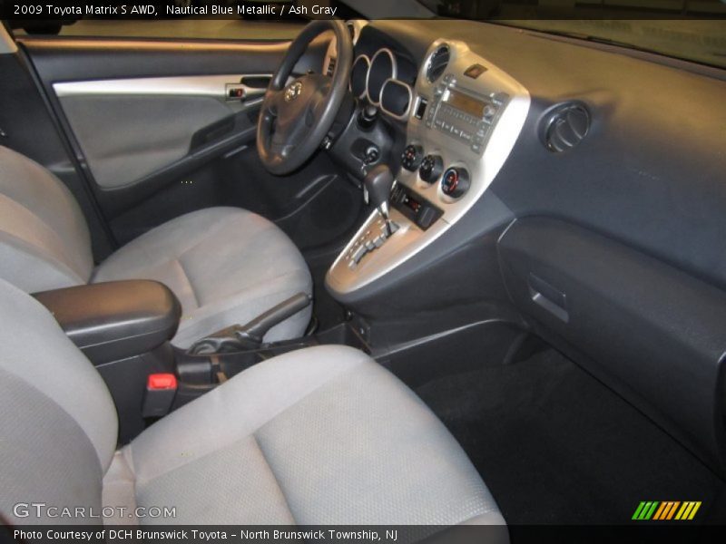 Nautical Blue Metallic / Ash Gray 2009 Toyota Matrix S AWD