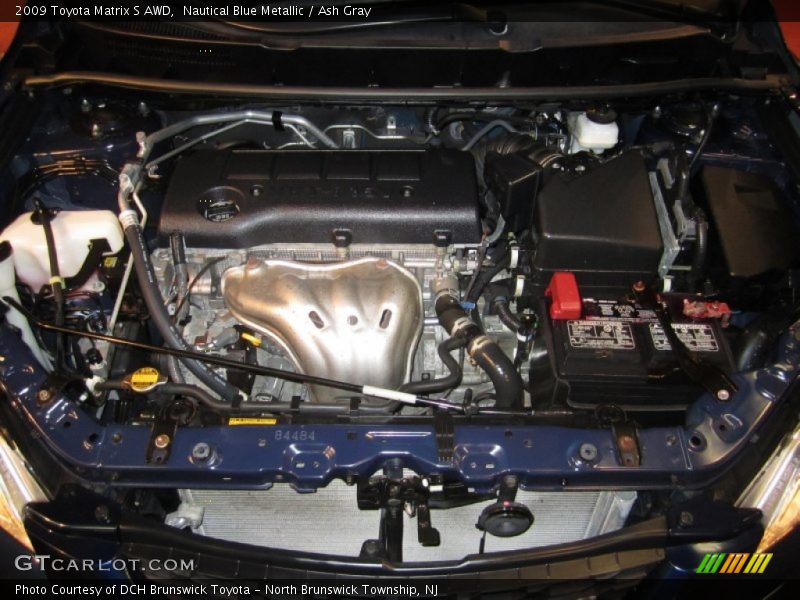 Nautical Blue Metallic / Ash Gray 2009 Toyota Matrix S AWD