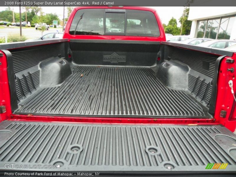 Red / Camel 2008 Ford F250 Super Duty Lariat SuperCab 4x4