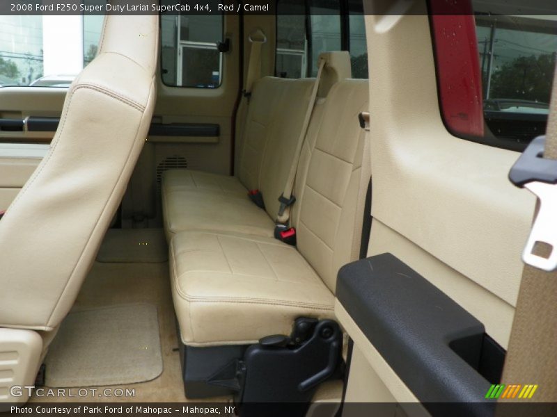 Red / Camel 2008 Ford F250 Super Duty Lariat SuperCab 4x4