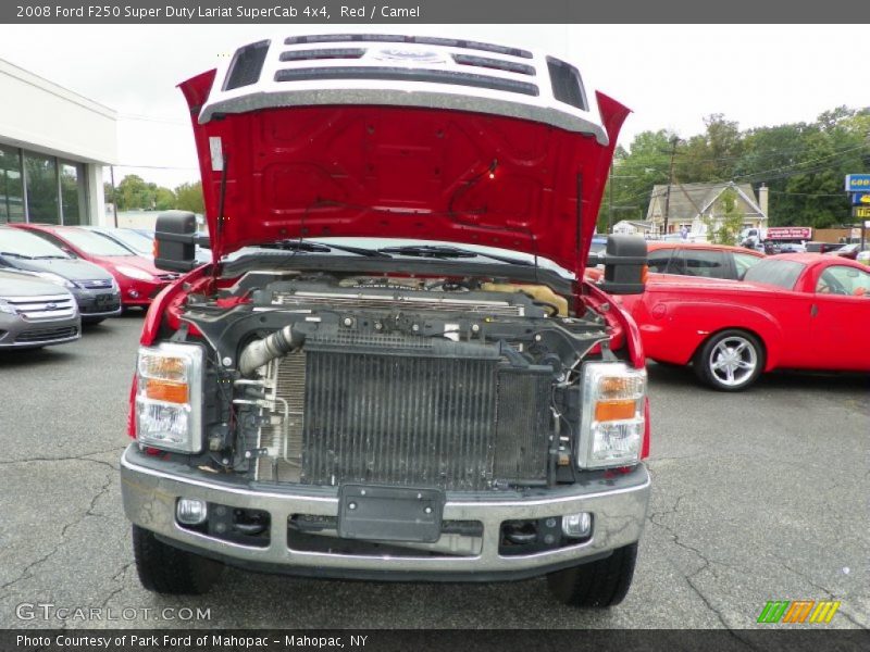 Red / Camel 2008 Ford F250 Super Duty Lariat SuperCab 4x4