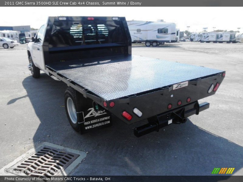 Summit White / Ebony 2011 GMC Sierra 3500HD SLE Crew Cab 4x4 Chassis