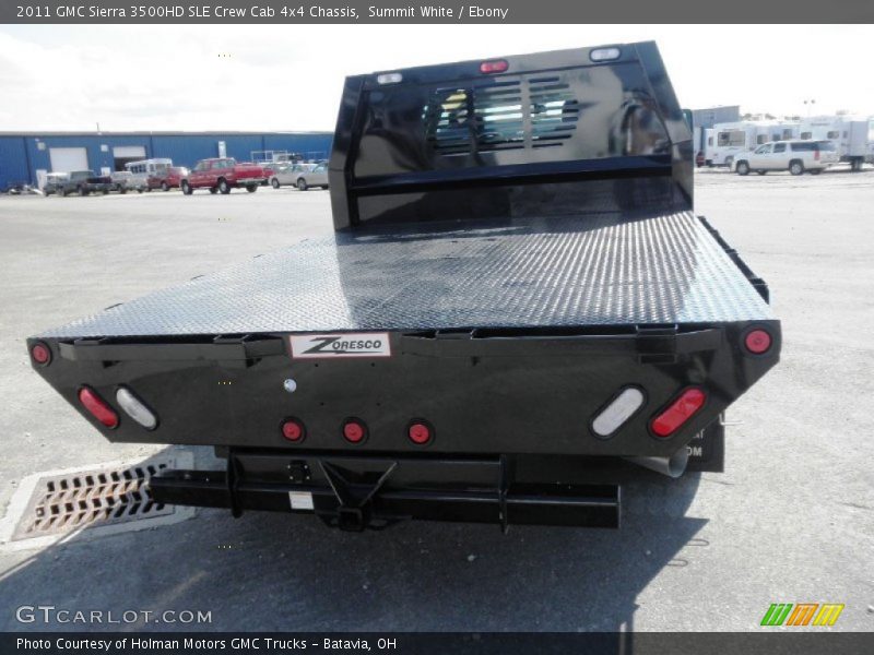 Summit White / Ebony 2011 GMC Sierra 3500HD SLE Crew Cab 4x4 Chassis