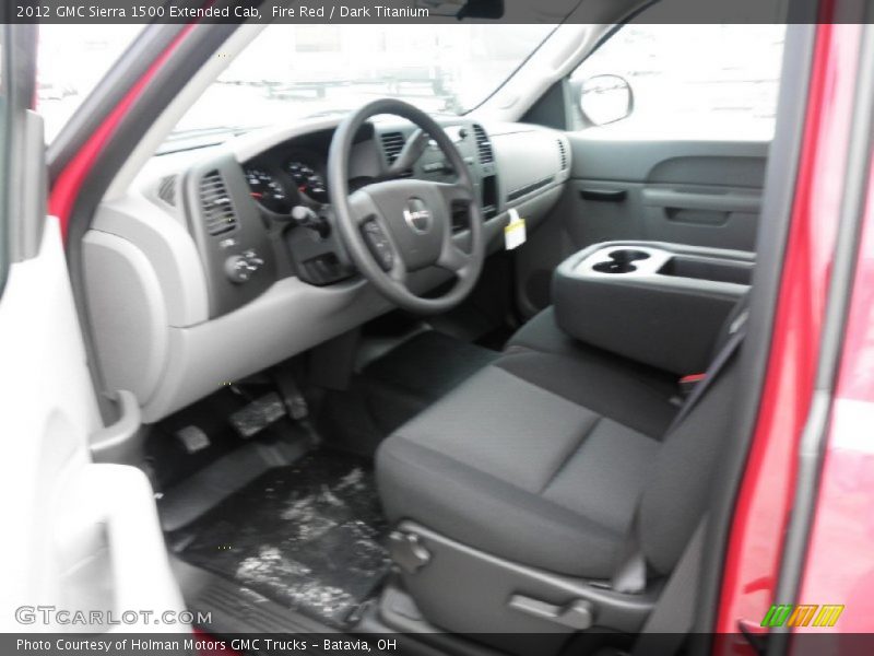 Fire Red / Dark Titanium 2012 GMC Sierra 1500 Extended Cab