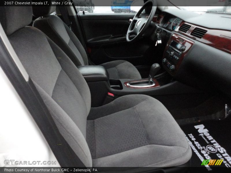 White / Gray 2007 Chevrolet Impala LT