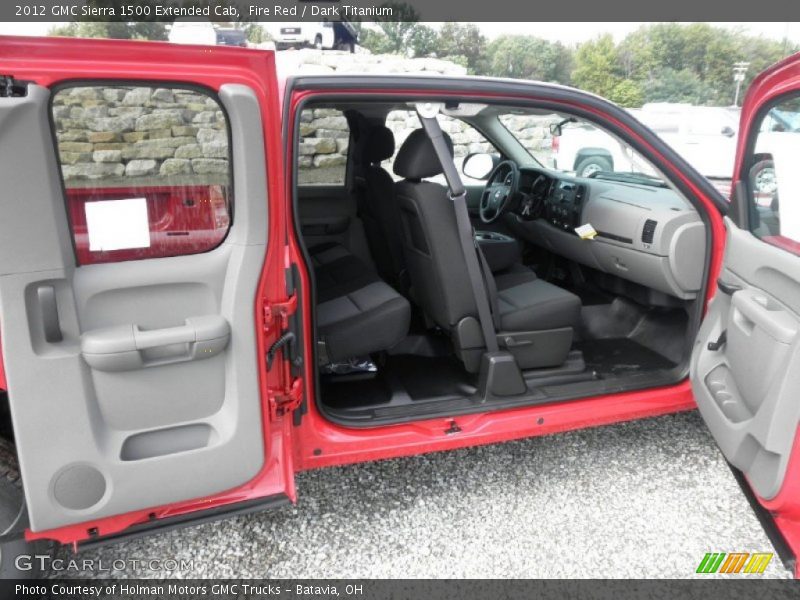 Fire Red / Dark Titanium 2012 GMC Sierra 1500 Extended Cab