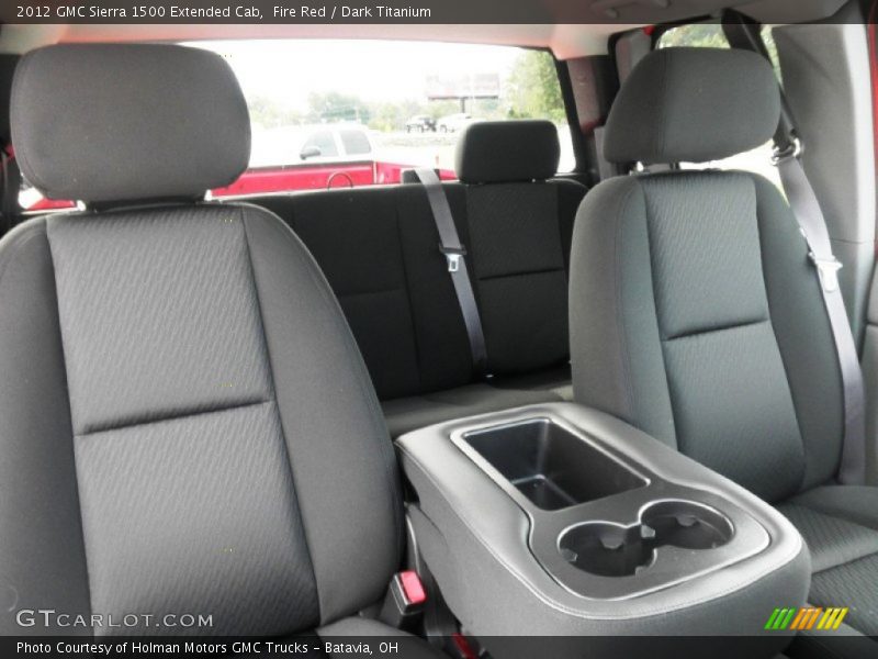 Fire Red / Dark Titanium 2012 GMC Sierra 1500 Extended Cab