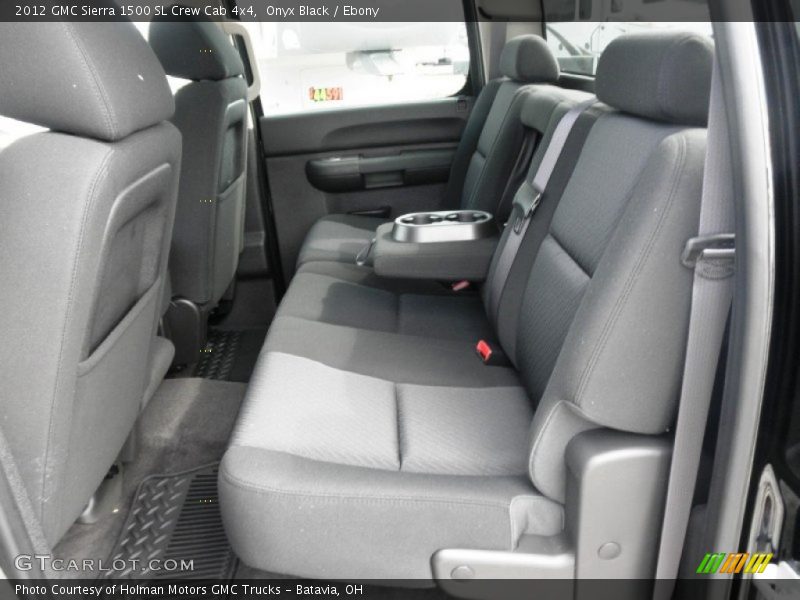 Onyx Black / Ebony 2012 GMC Sierra 1500 SL Crew Cab 4x4