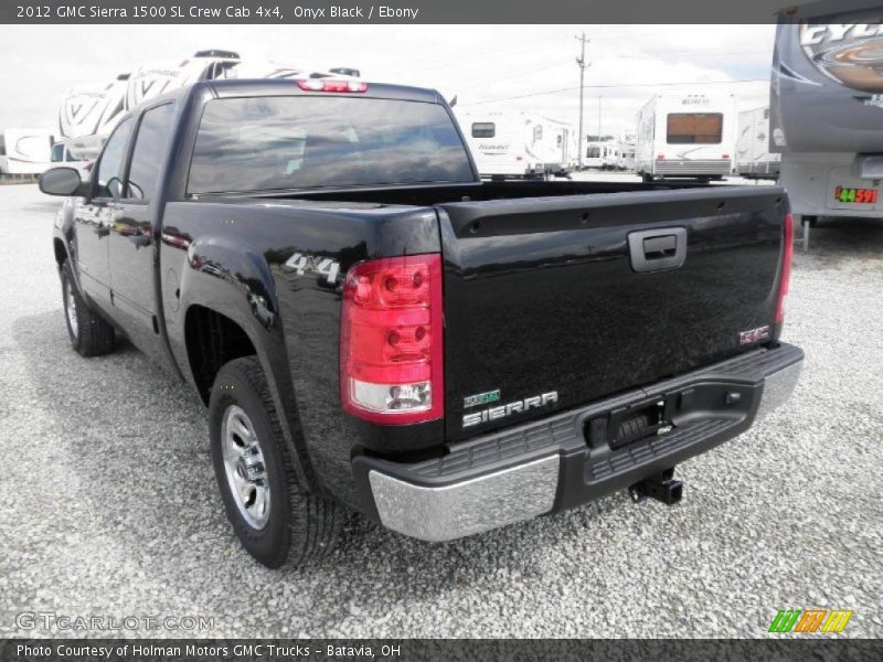 Onyx Black / Ebony 2012 GMC Sierra 1500 SL Crew Cab 4x4