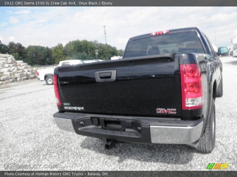 Onyx Black / Ebony 2012 GMC Sierra 1500 SL Crew Cab 4x4