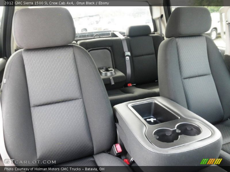 Onyx Black / Ebony 2012 GMC Sierra 1500 SL Crew Cab 4x4
