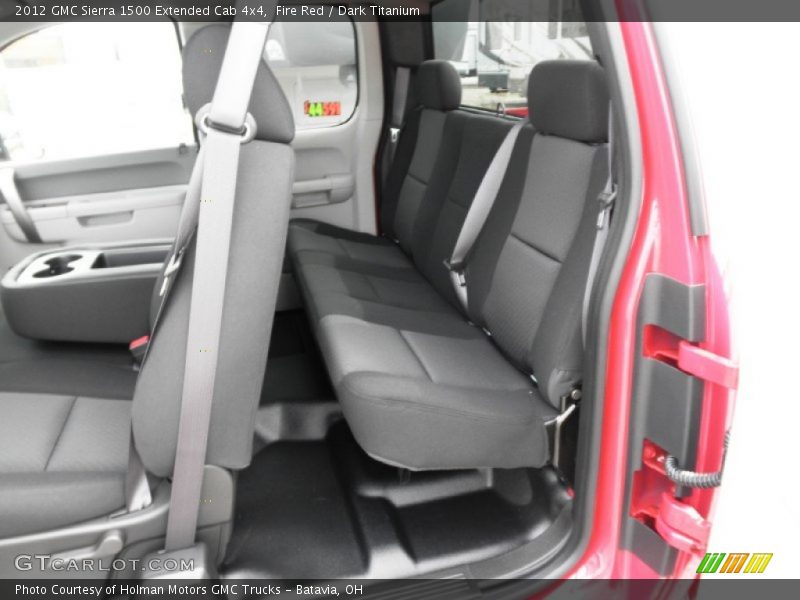 Fire Red / Dark Titanium 2012 GMC Sierra 1500 Extended Cab 4x4
