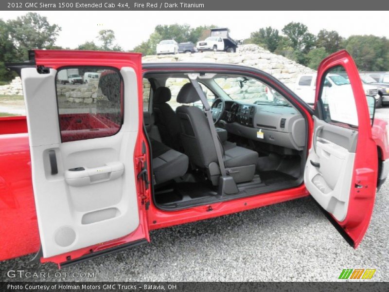 Fire Red / Dark Titanium 2012 GMC Sierra 1500 Extended Cab 4x4