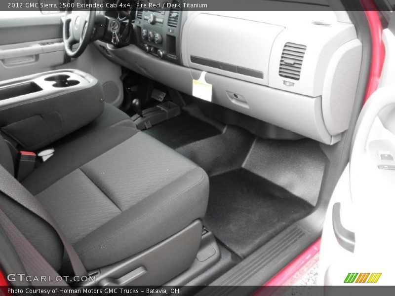 Fire Red / Dark Titanium 2012 GMC Sierra 1500 Extended Cab 4x4