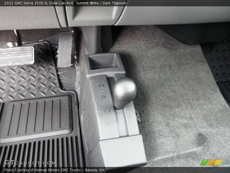 Summit White / Dark Titanium 2012 GMC Sierra 1500 SL Crew Cab 4x4