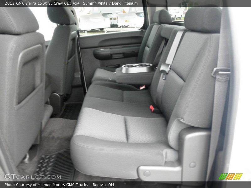 Summit White / Dark Titanium 2012 GMC Sierra 1500 SL Crew Cab 4x4