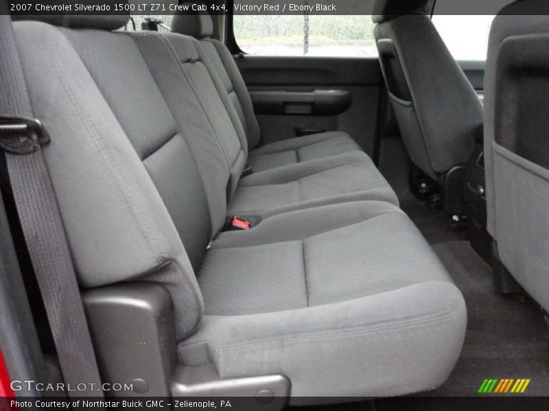 Victory Red / Ebony Black 2007 Chevrolet Silverado 1500 LT Z71 Crew Cab 4x4