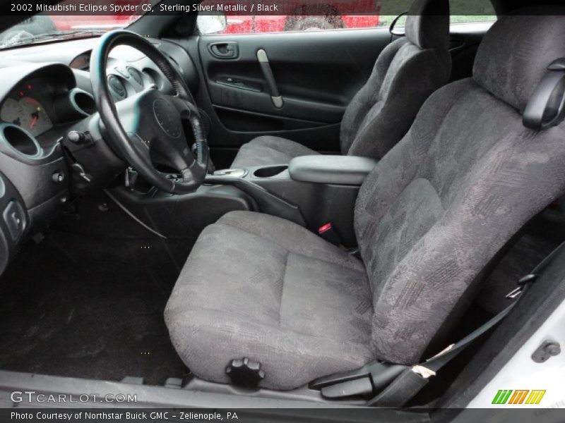  2002 Eclipse Spyder GS Black Interior