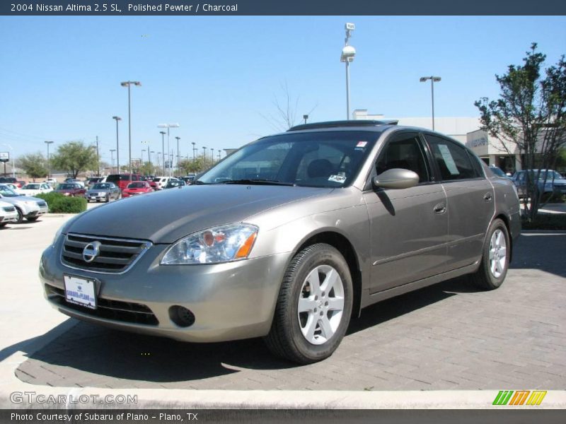 Polished Pewter / Charcoal 2004 Nissan Altima 2.5 SL