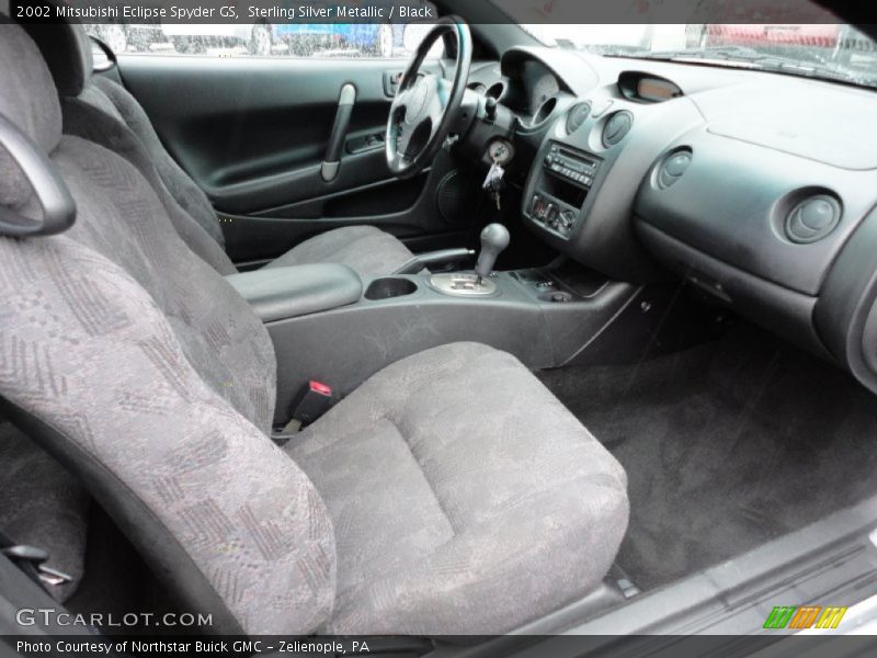  2002 Eclipse Spyder GS Black Interior
