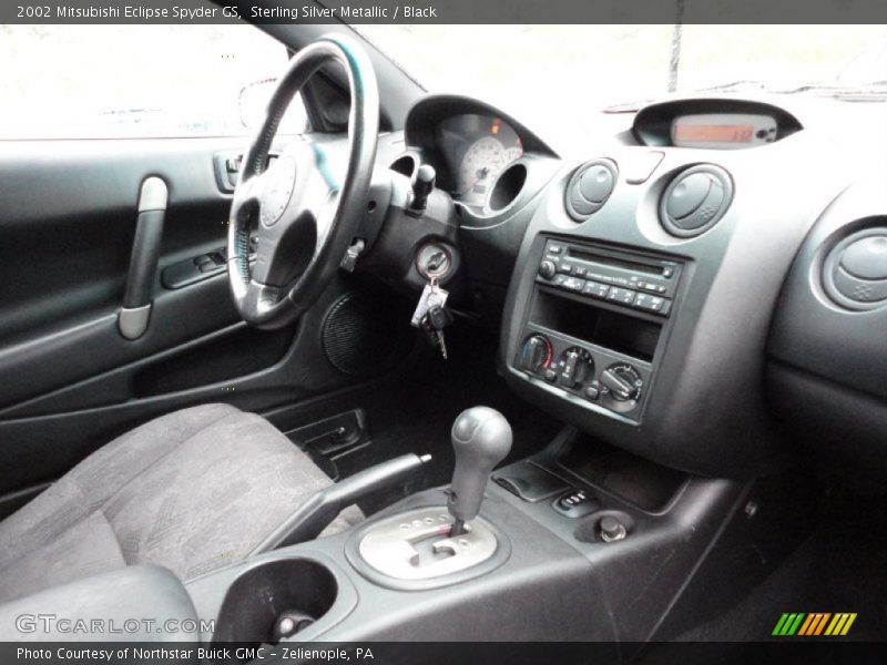 Dashboard of 2002 Eclipse Spyder GS