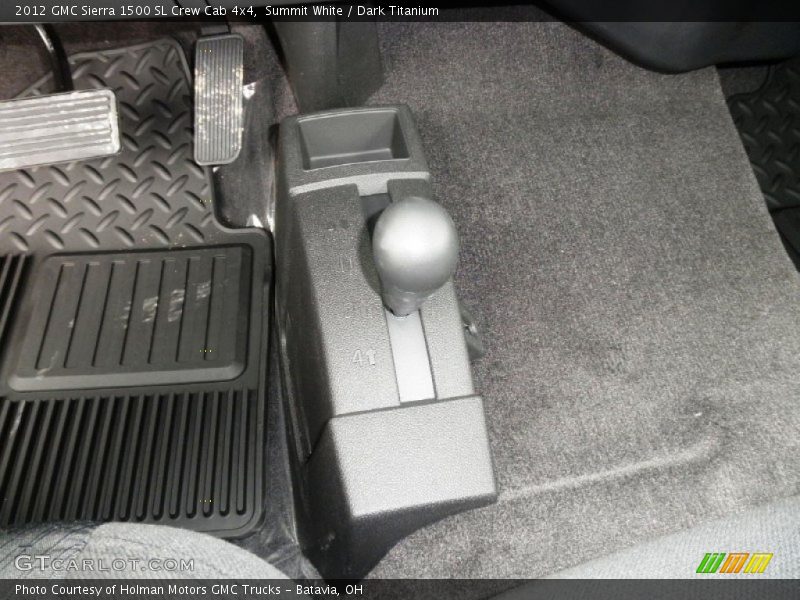 Summit White / Dark Titanium 2012 GMC Sierra 1500 SL Crew Cab 4x4