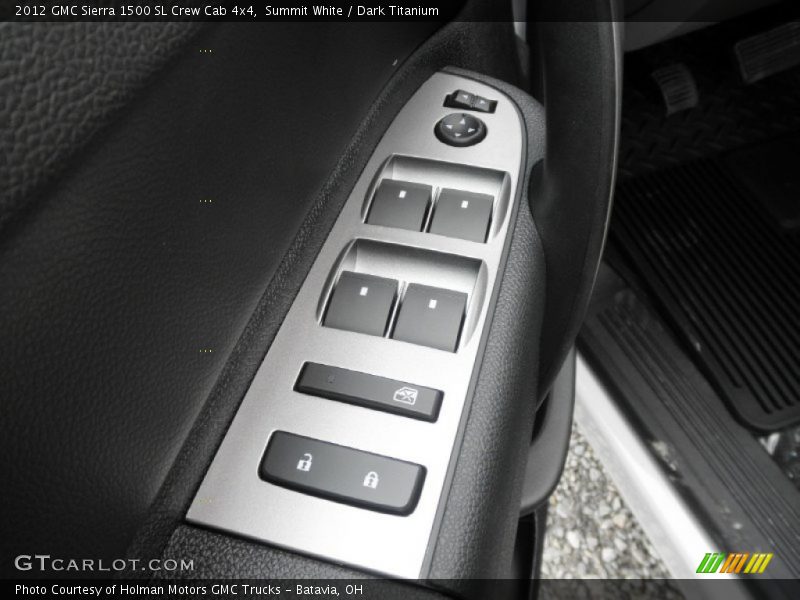 Summit White / Dark Titanium 2012 GMC Sierra 1500 SL Crew Cab 4x4