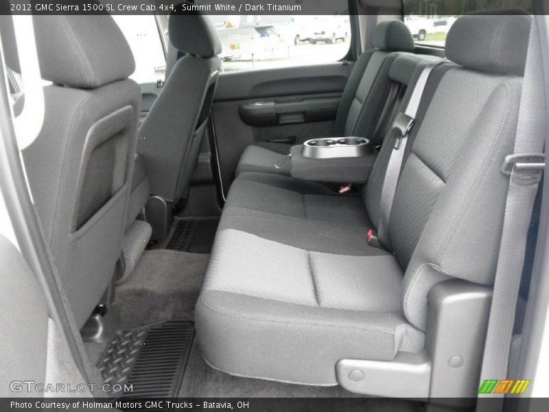 Summit White / Dark Titanium 2012 GMC Sierra 1500 SL Crew Cab 4x4