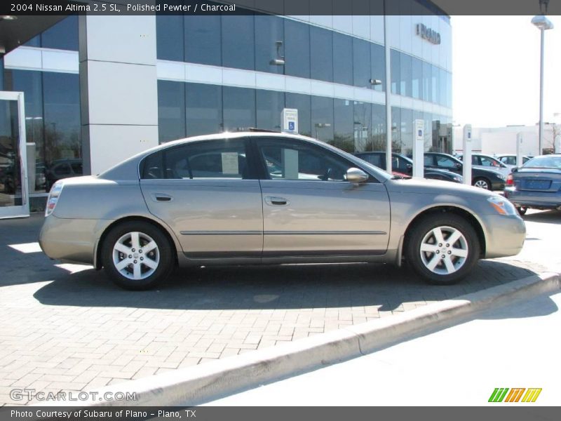 Polished Pewter / Charcoal 2004 Nissan Altima 2.5 SL