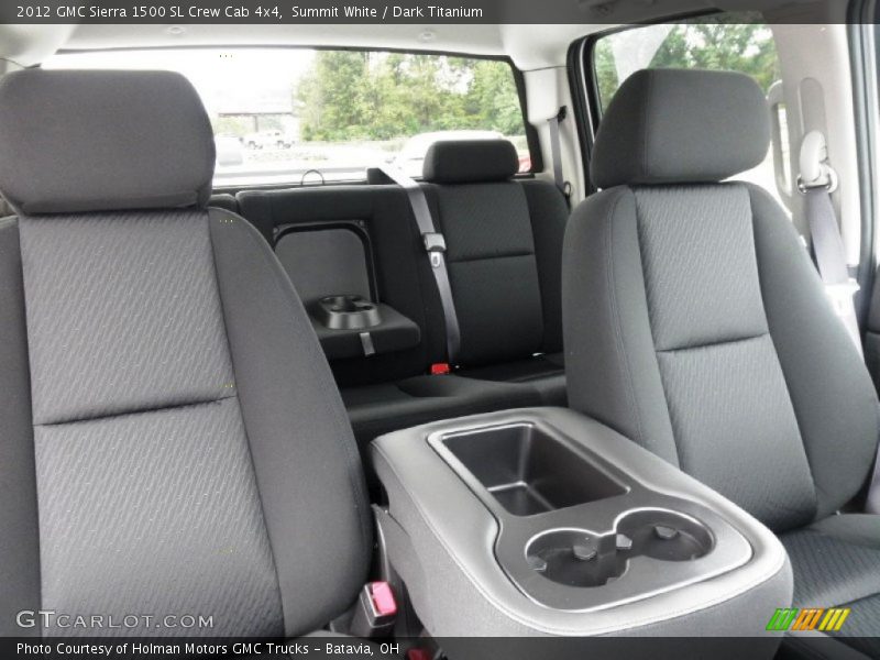 Summit White / Dark Titanium 2012 GMC Sierra 1500 SL Crew Cab 4x4