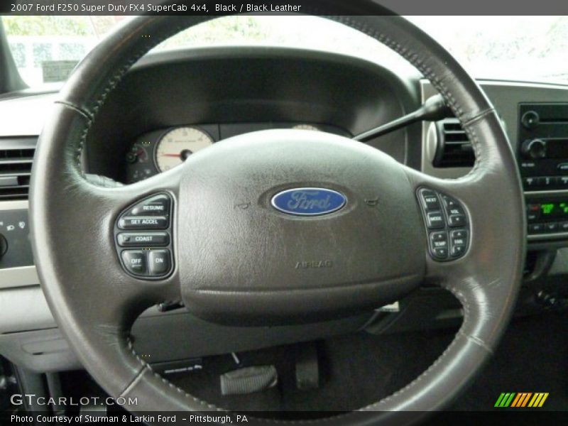  2007 F250 Super Duty FX4 SuperCab 4x4 Steering Wheel