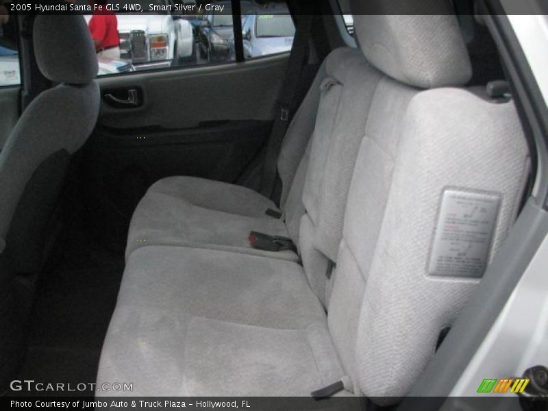 Smart Silver / Gray 2005 Hyundai Santa Fe GLS 4WD