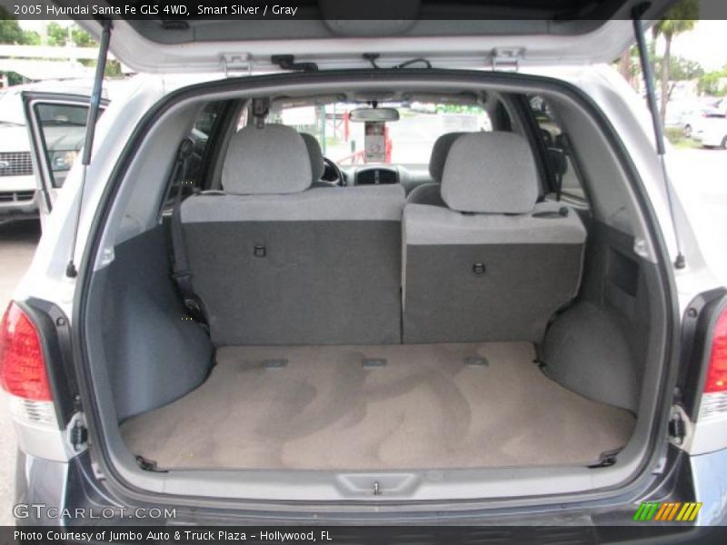 Smart Silver / Gray 2005 Hyundai Santa Fe GLS 4WD