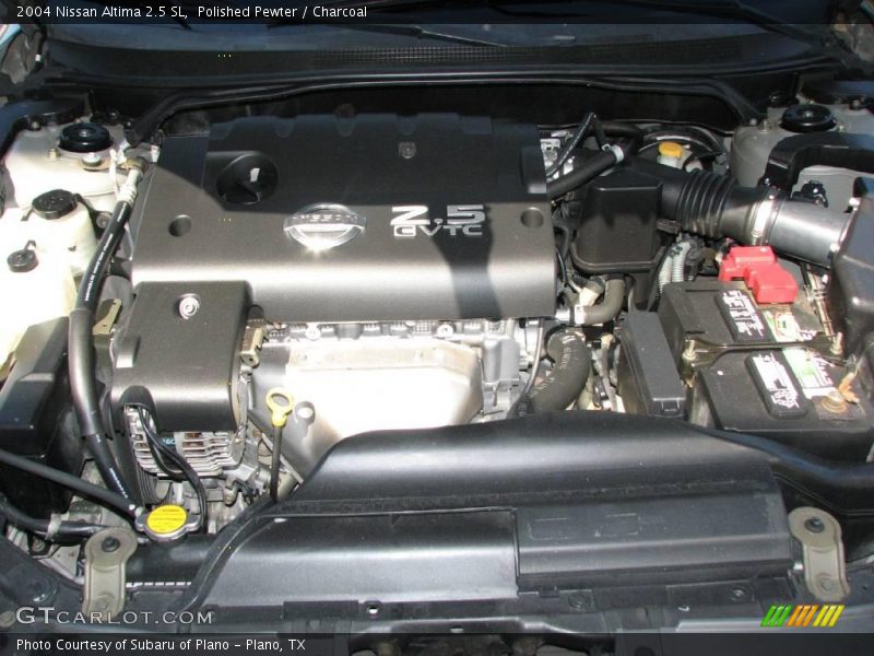 Polished Pewter / Charcoal 2004 Nissan Altima 2.5 SL