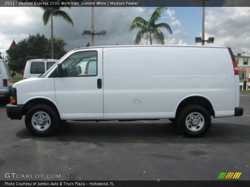 Summit White / Medium Pewter 2011 Chevrolet Express 2500 Work Van