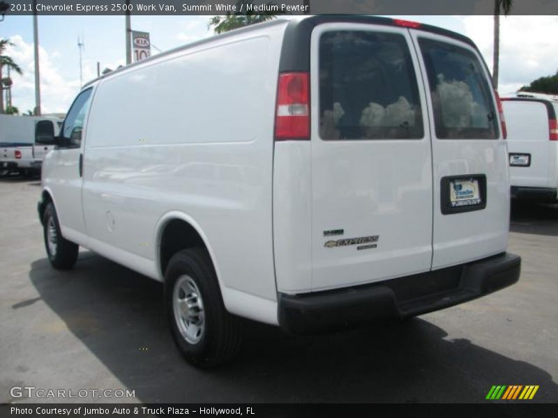 Summit White / Medium Pewter 2011 Chevrolet Express 2500 Work Van